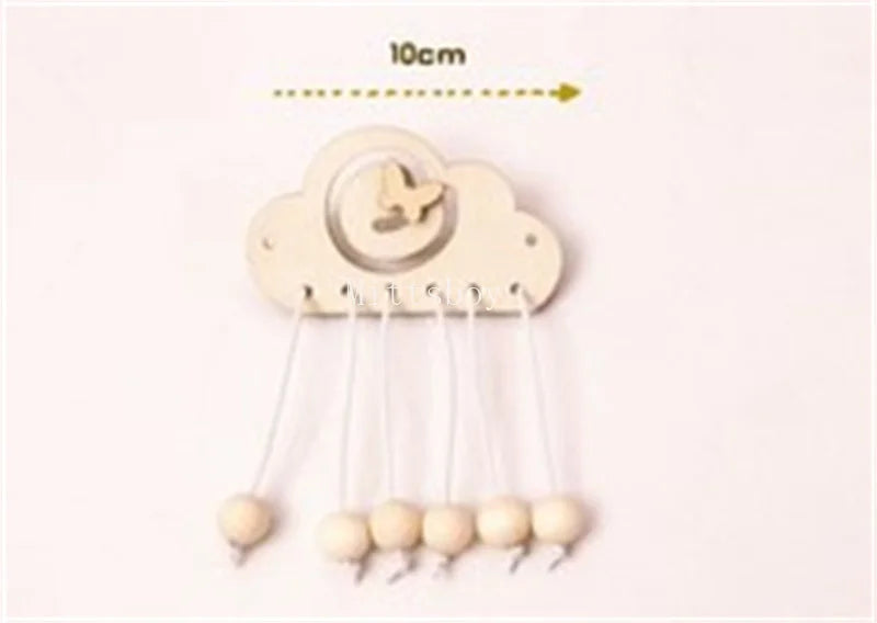 Busy Board Educational Toy For Children Seesaw Switch Valve Wood Chips Bottom Plate Model 01