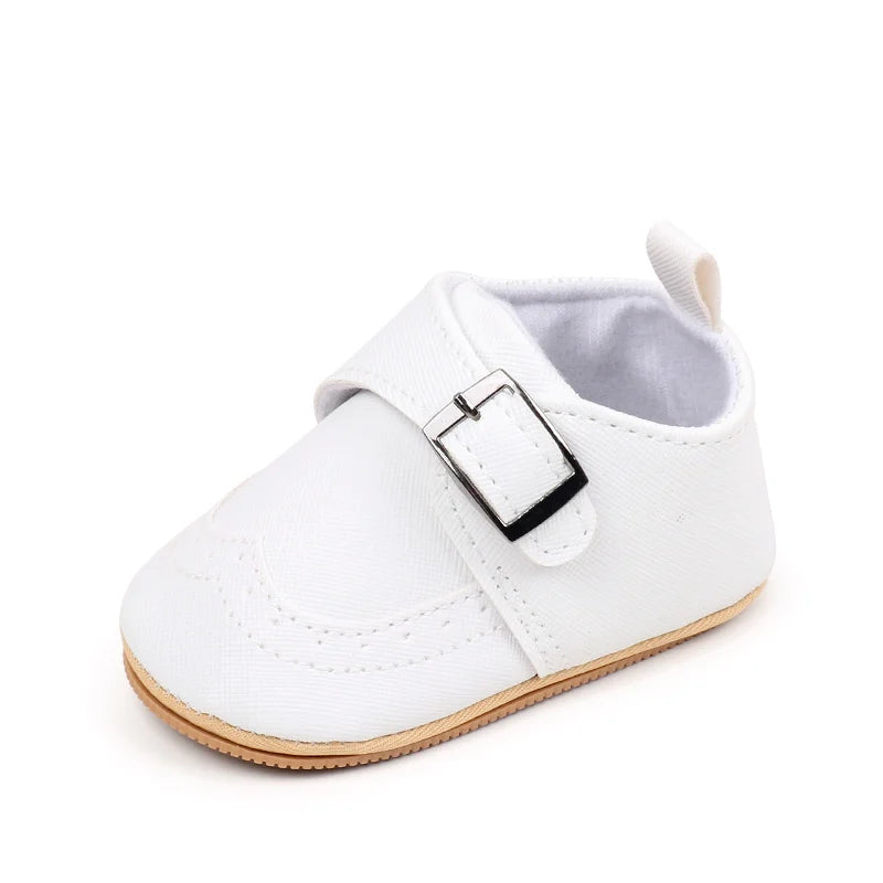 BrandName Baby First Walking Shoes Unisex Non Slip Polyurethane Upper Toddler Shoes Model 001