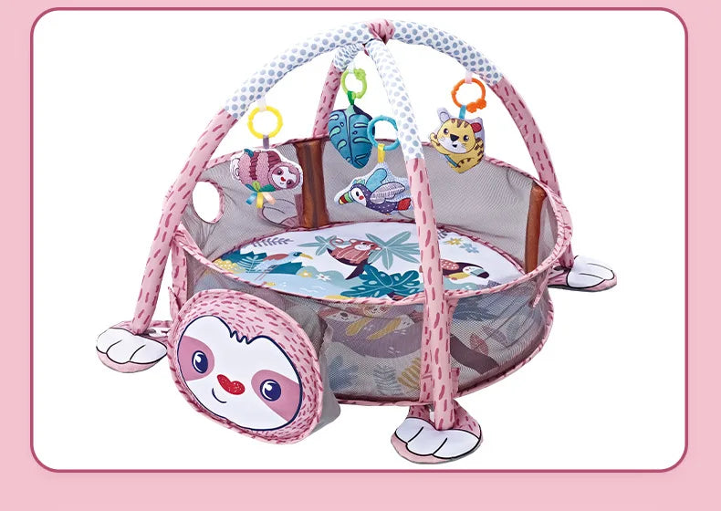 Multifunctional Baby Game Gym Play Mat Climbing Mat Fitness Rack Infant Educational Toys Rug Blanket Ball Pit Activity Pool Gift