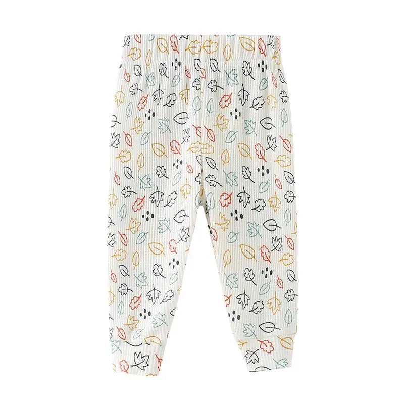 Kiddiezoom Fashion Unisex Spring Autumn Cotton Newborn Clothing Sets Baby Boy Girl Bodysuit+Pants+Hats Infants Clothes