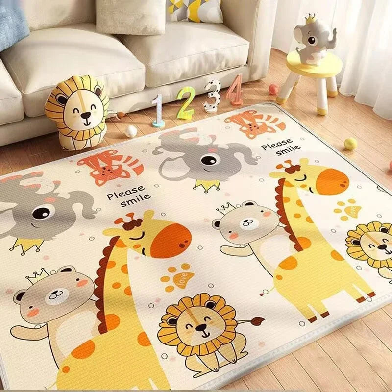 Crawling Play Mats Double Sided Pattern Baby Activities Non-toxic EPE Baby Activity Gym Room Mat Game Mat for Children's Mat Rug
