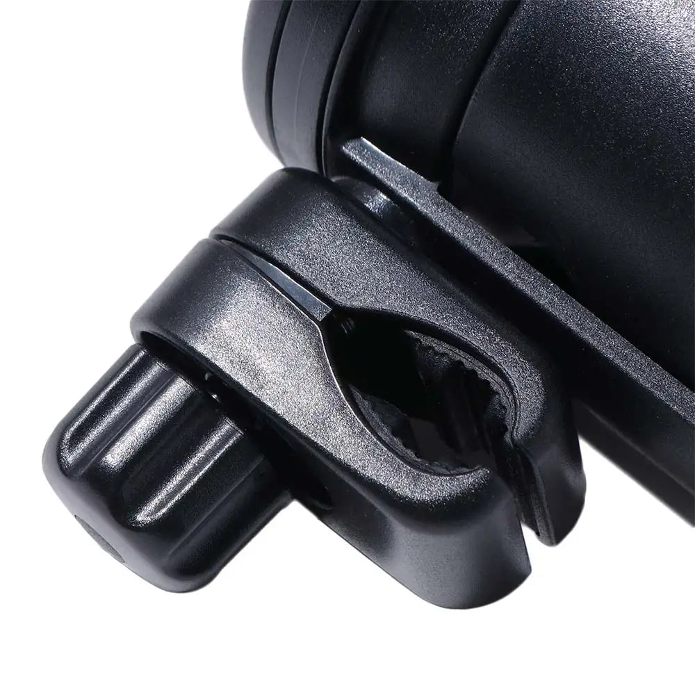 Portable Rotating 2 in 1 Stroller Cup Holder Non-slip Universal Mount Stroller Bottle Rack Black Trolley Drinks Holder Pushchair