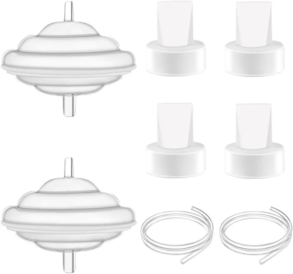 Spectra Compatible Flange Pump Parts S1 S2 Breast Pumps Replacement Set With Backflow Protector