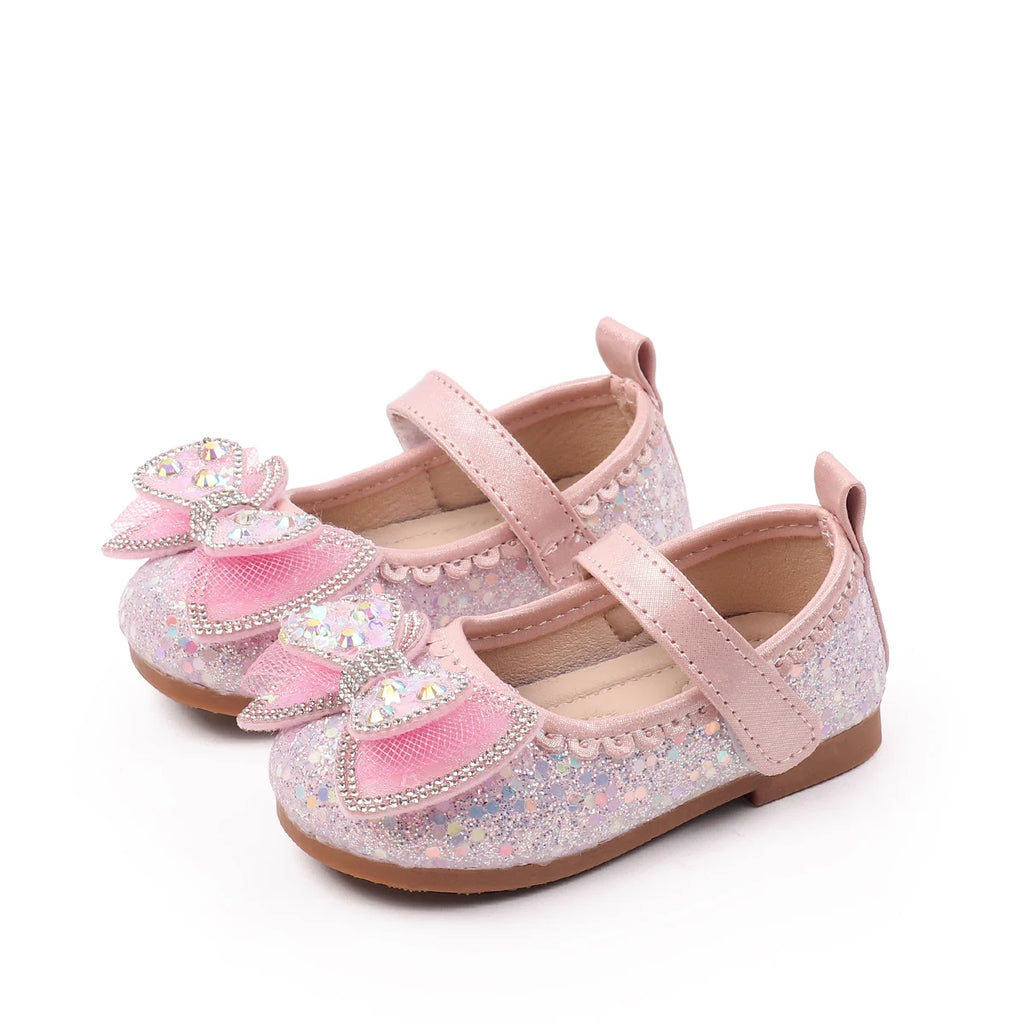 2025 New Design Spring And Autumn Baby Girls First Walking Indoor Outdoor Toddler Shoes For 0-3Y Baby Girl Princess Shoes MY5163