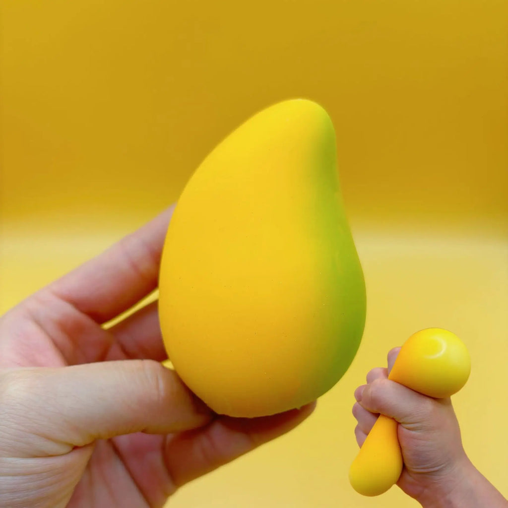 Stress Relief Squishy mango Squeeze Toys Slowing Rising Sticky mango Sensory Fidget Toys for Adults Squishy Sensory Toys