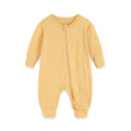 Kiddiezoom Four Seasons 1Pcs Unisex Long Sleeve Zipper Baby Boy Girl Romeprs Soft Comfort Infants Jumpsuit Rayon Newborn Clothes