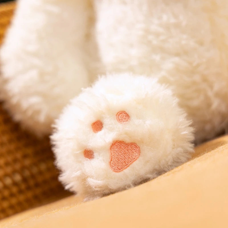 Hot 33/45cm Cute Plush West Highland Dog Plush Toy White Terrier Dolls Stuffed Soft Dog Pillow Kawaii Toy For Birthday Xmas