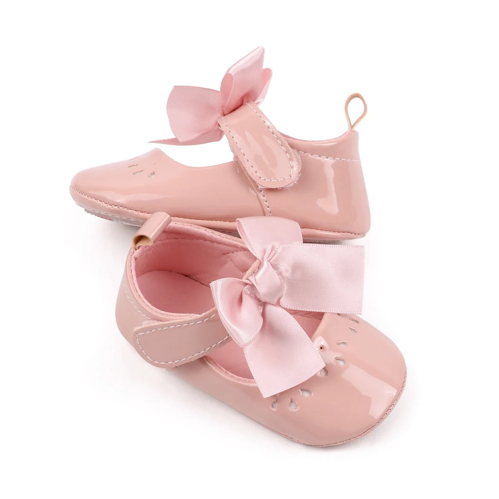 Casual Cute Solid Color Home Shoes For Baby Girls Lightweight Non-slip Walking Shoes For Indoor Spring And Summer Anti slip