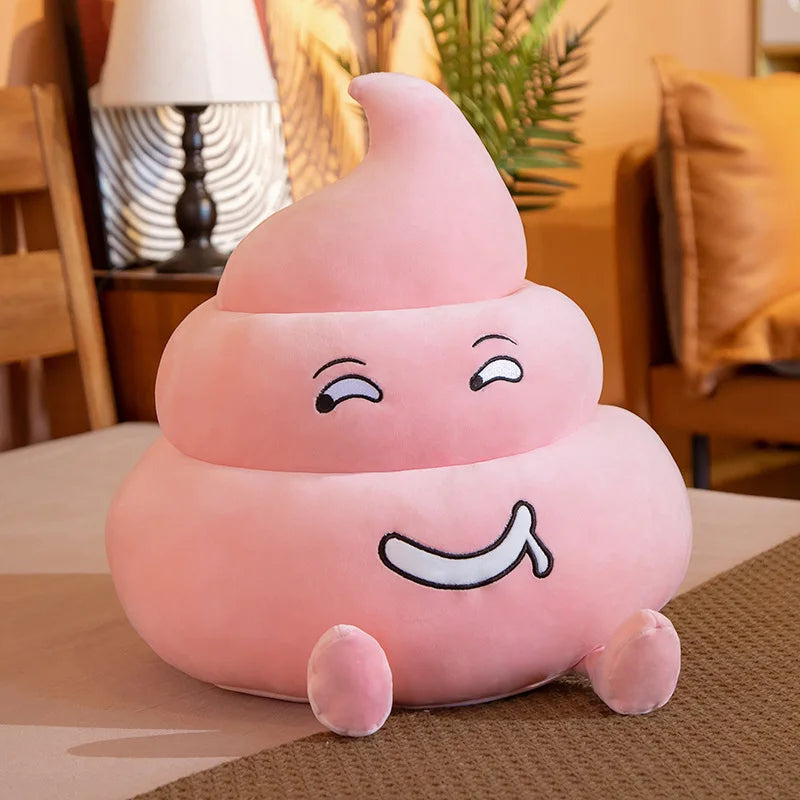 New 25cm/35/45CM Funny Poop Plushie Toys Simulation faeces Pillow Stuffed Soft Creative Sofa Cushion Interesting Birthday Gifts