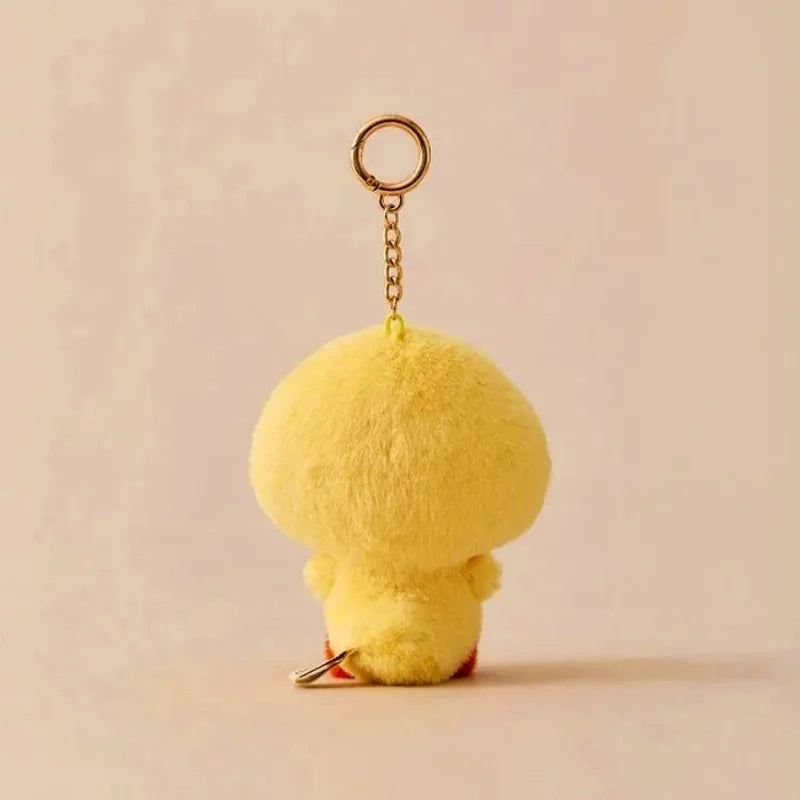 BT-21 KPOP Korean Popular Fashion Zoo series.doll keychain Plush Pendant Bag Hanging Gift Plush toys.ARMY Fan collection gifts