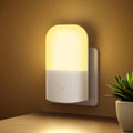 Dimmable, with On Off Switch Led Night Light Plug in Night Lights Plug into Wall, Automatic Dusk to Dawn, 0.5W, 2700K Soft Warm