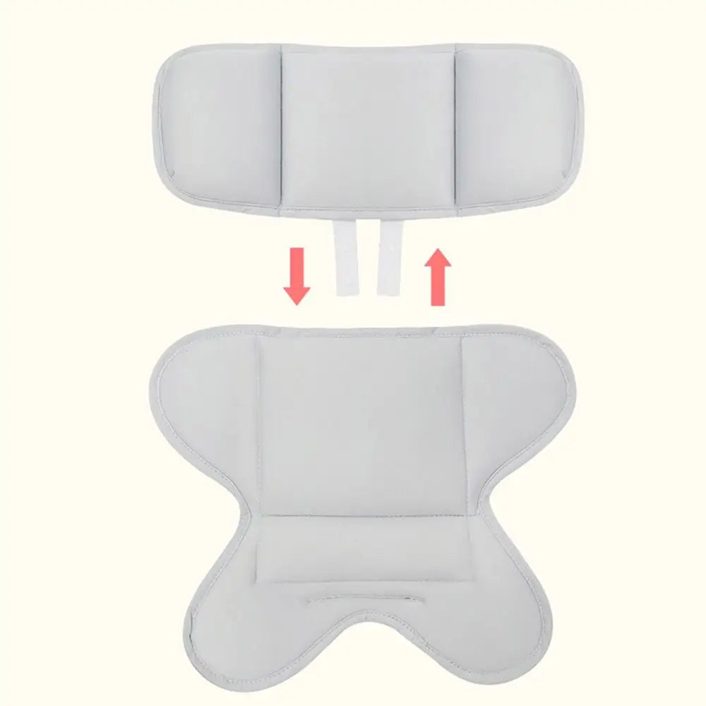 Breathable Mesh Newborn Carseat Insert Thickened Support Impact Protection Stroller for Car Seat Pad Detachable Warm Mattress