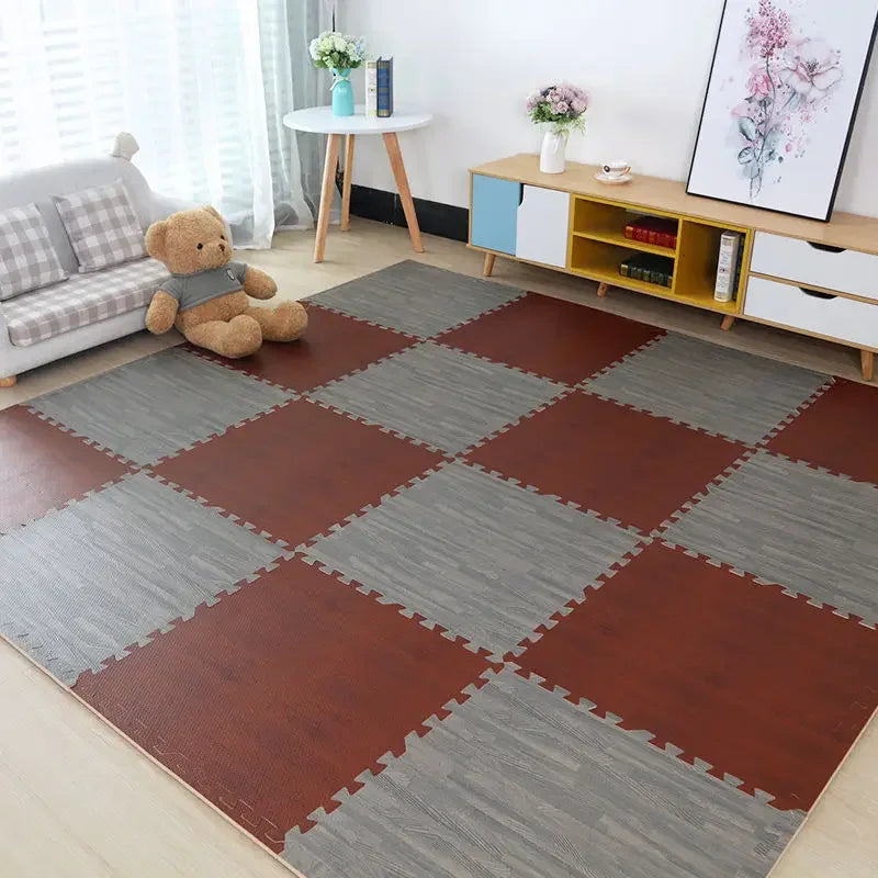 Baby Eva Foam Play Gym Puzzle Mats Interlocking Tiles For Kids Crawling Soft Floor