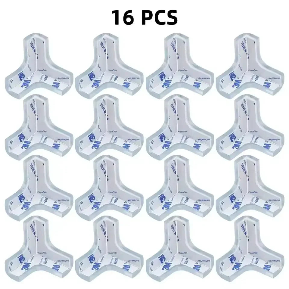 Child Baby Safety Silicone Protector Table Soft Transparent Children Anti Collision Table Corner Edge Protection Cover