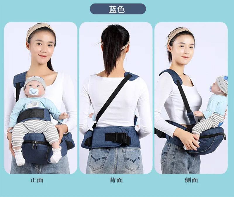 Baby Carrier Hipseat 2-24 Months Baby Sling Breathable Waist Stool Walkers Hold Waist Belt Kangaroo Belt Kids Infant Hip Seat