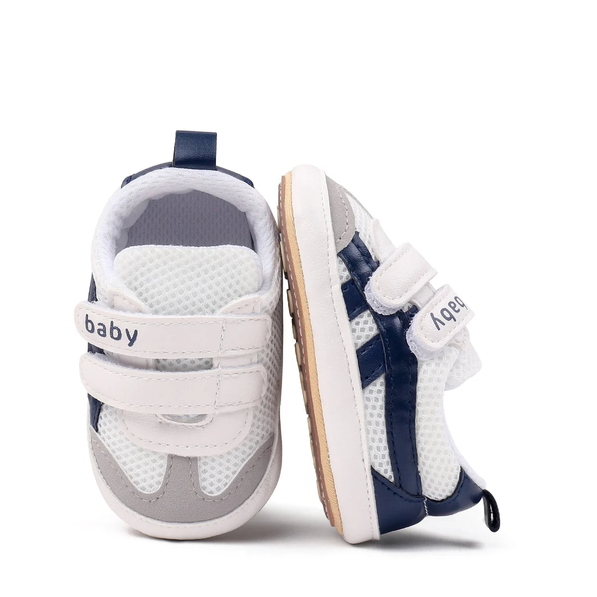New Fashionable Design Spring And Autumn Baby Unisex Pre-walking Indoor Outdoor Toddler Shoes With Comfortable And Soft Sole