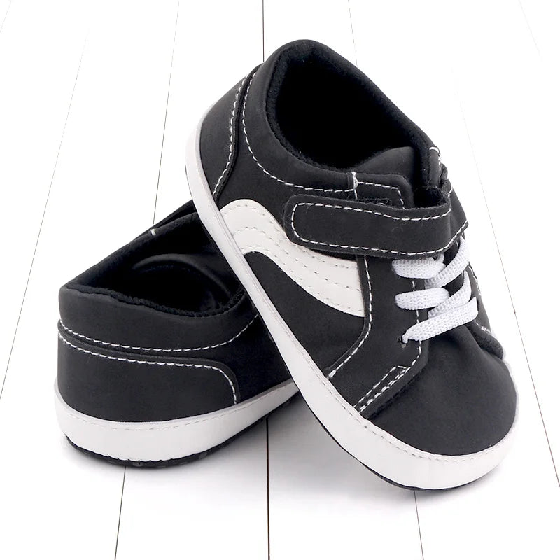 2025 Autumn Baby Boys And Girls First Walking Toddler Shoes Fashion Design For 0-18M Baby Unisex Sneaker High Quality Soft Sole