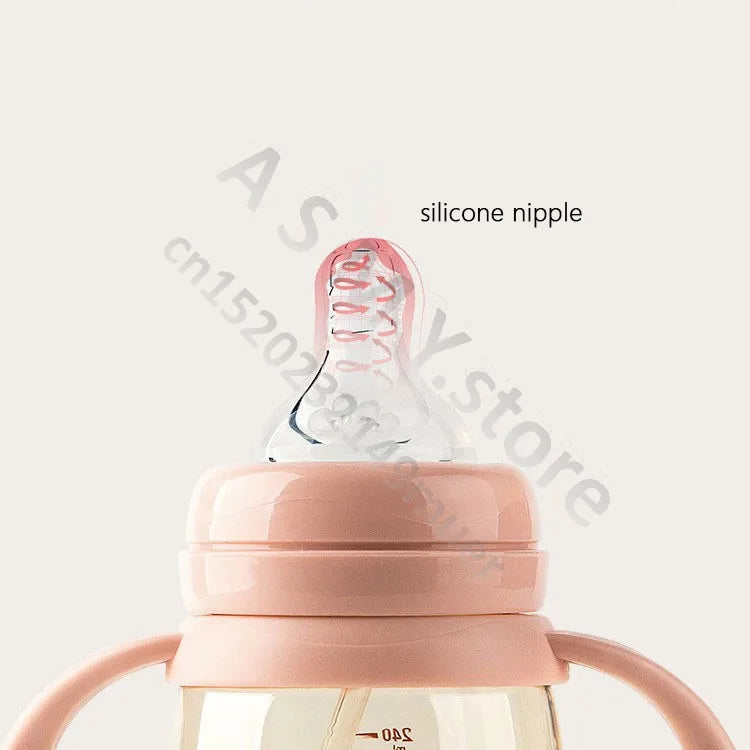 Anti-colic bottle/newborn baby bottle/90ML 240ML 300ML PPSU large capacity bottle/wide calibre baby bottle/drinking cup/BPA-free