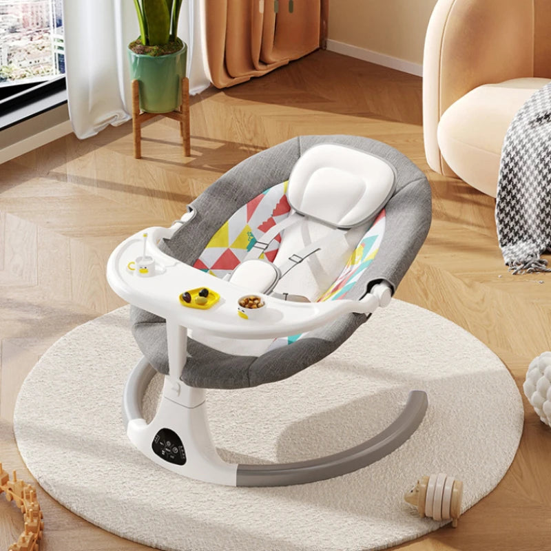 Smart Electric Baby Swing and Automatic Rocking Bassinet