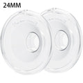 BornBL Breast Flange (2-Pack), Replacement Accessories for Wearable Breast Pump S9/S10/S12 Pro, Food-grade Silicone Shield Funel
