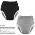 BIAI 2pcs Adult Cloth Diapers Reusable Incontinence in Adult Cloth Nappies Washable Diaper Pants for Adults Teenage