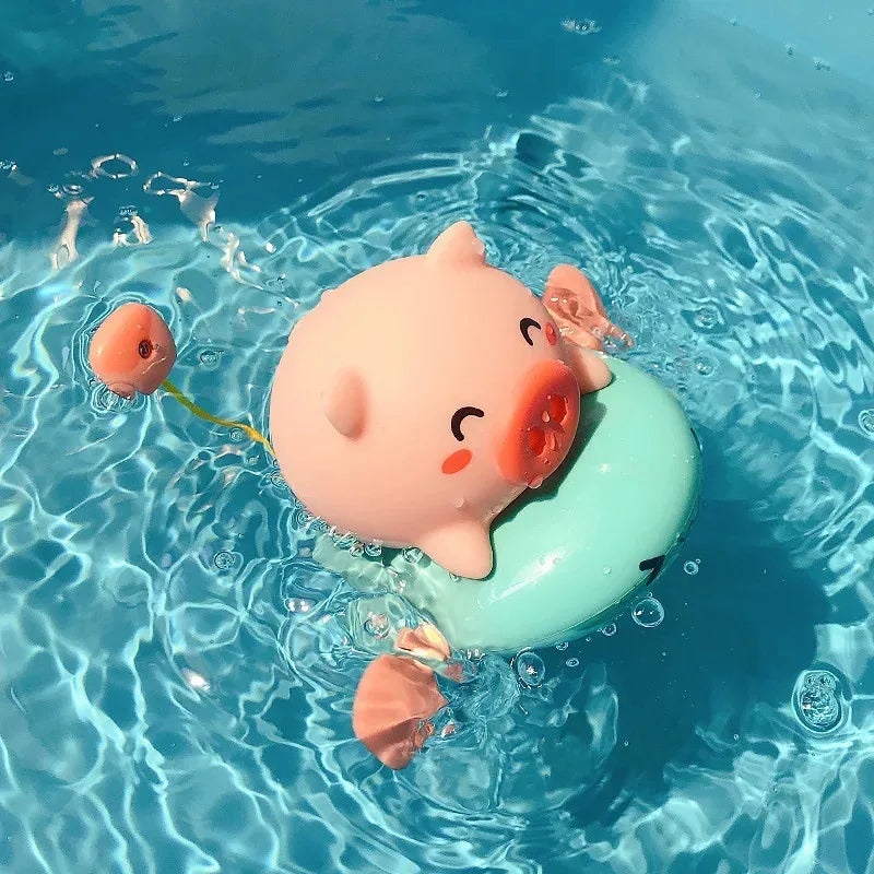 Bathtub Squirt Toys, Floating Squeeze & Spray Animal Toys for Kids, Fun Bath Time & Pool Water Play Set for Toddlers