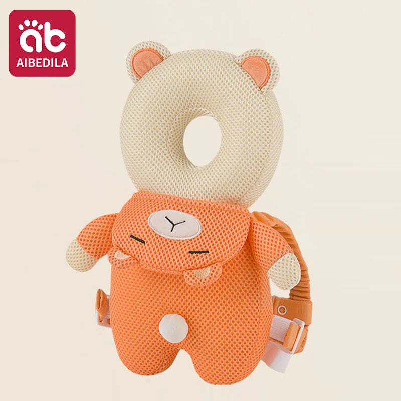 AIBEDILA Baby Head Protector Pillow Cartoon Backpack For Learning To Walk Anti Fall Safety Cushion