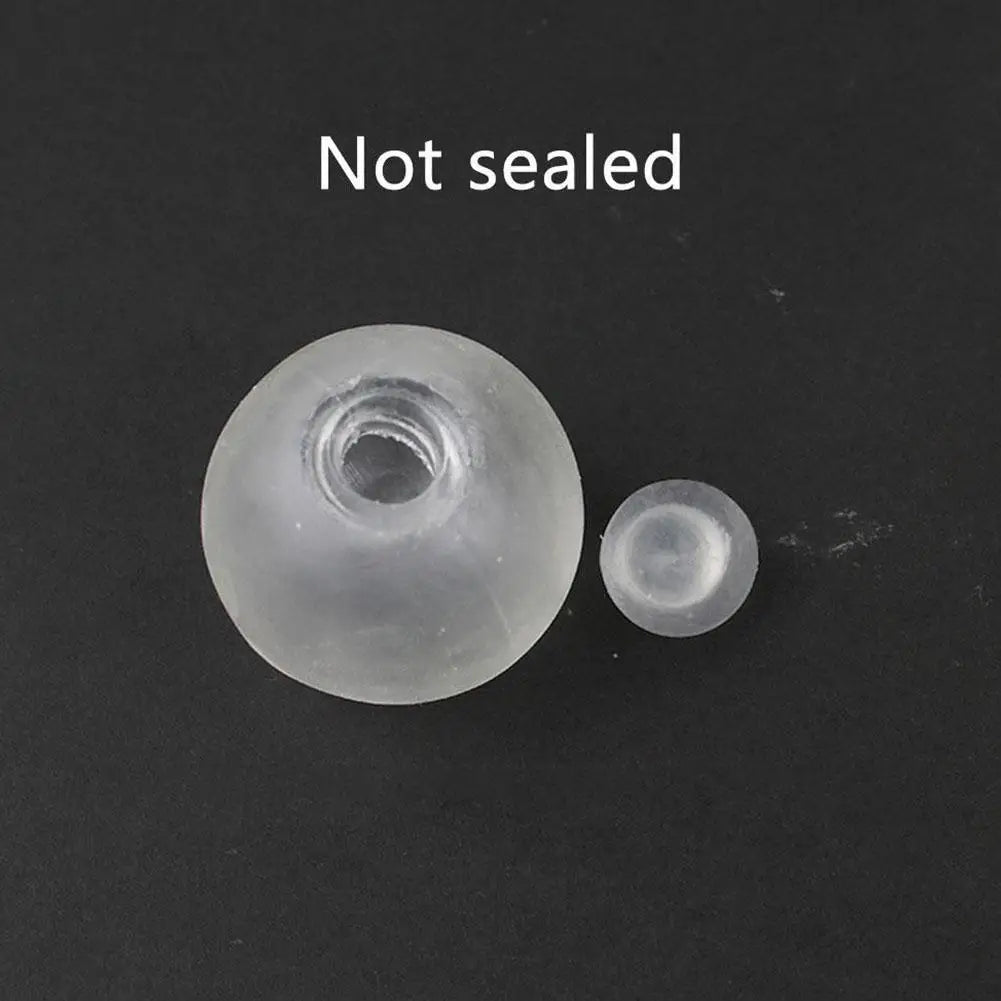 DIY Empty Ball Shell for Handmade Squishy Toy Clear Soft Rubber Skin for Maltose Squeeze Ball Creative Stress Relief Toy