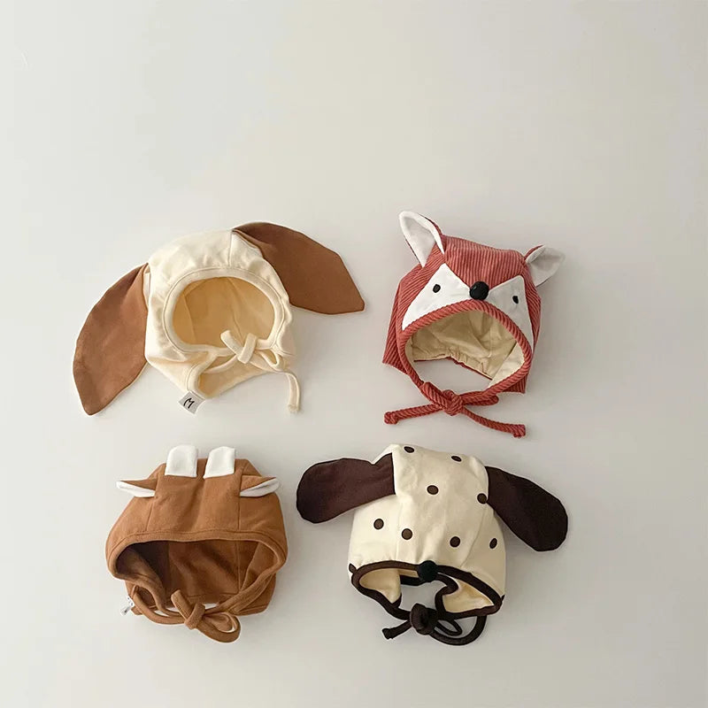 2025 Baby Beanie for Girls Boys Cute Cartoon Infant Bonnet Toddler Cap Spring Winter Baby Hat Kids Accessories 2-18M