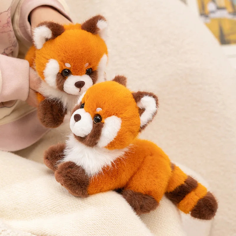 New Stuffed Animals Cute Raccoon Plush Toy Kawaii Cartoon Soft Raccoon Doll For Girls Children Kids Baby Birthday Gift 17cm