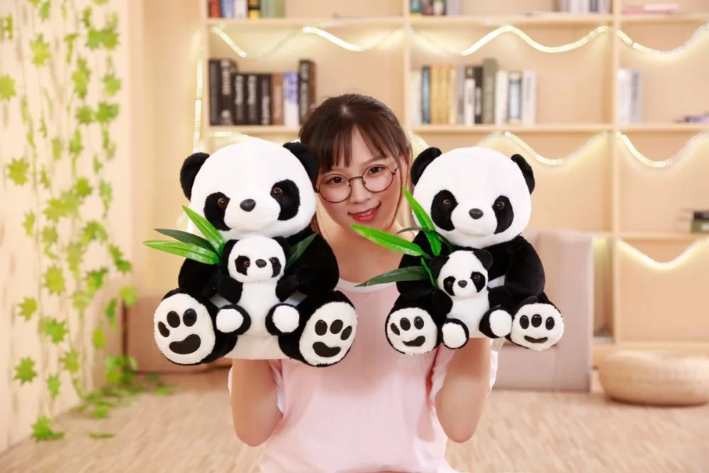 Hot Nice birthday Soft cloth Toy kids baby Lovely Bear Plush Panda Present Doll Stuffed Animals Cute Cartoon Pillow