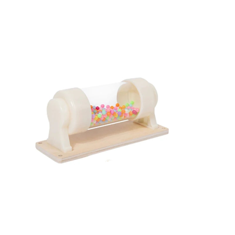 Montessori Busy Board European Style Educational Toy With Switch Doorbell Socket Led Lamp Learning Game
