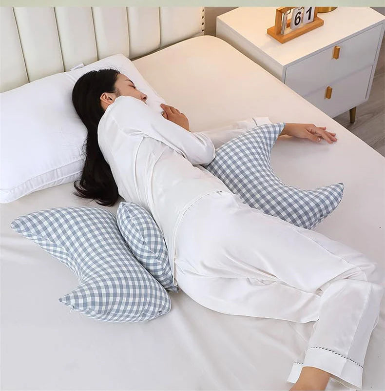 High-quality Pregnant Women Waist-protecting Side Sleep Pillow Multi-purpose Maternity Backrest Pillow Pregnancy Sleep Artifact