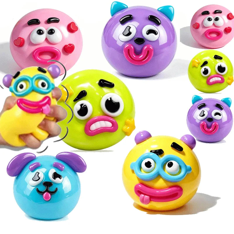 2026 NEW Smushers Squishy, Curiosities Dog Face Swap Squishy Toy, Soft Moldable Cute Slow Rise Squeeze Toy Adult Fun gifts toy