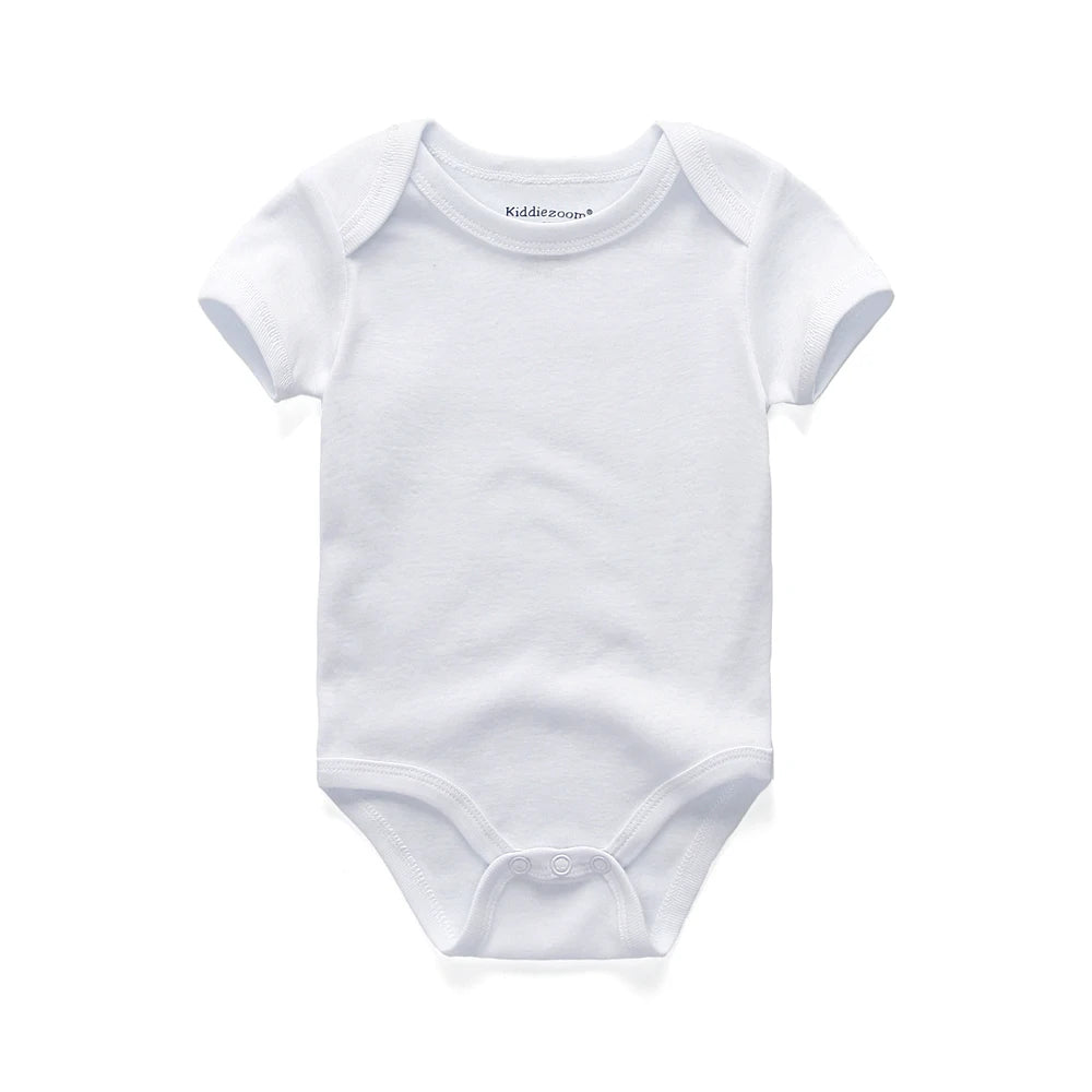 1 Piece Solid Unisex Baby Boy Girl Bodysuits Soft 100%cotton Newborn Onesies Infant clothes