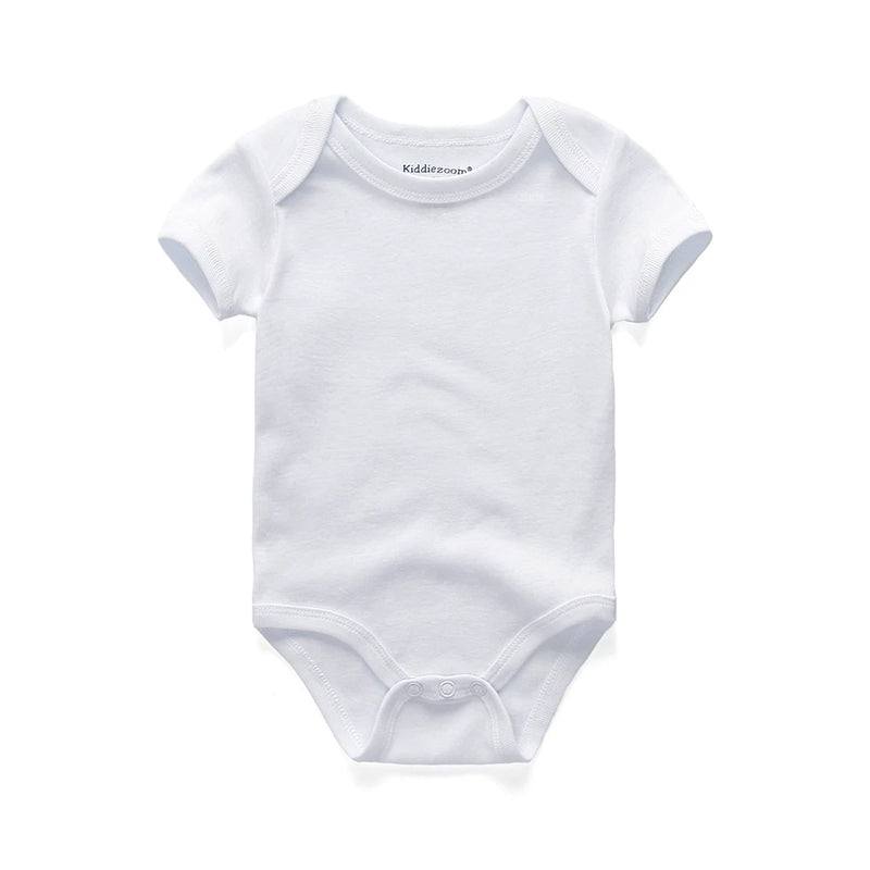 1 Piece Solid Unisex Baby Boy Girl Bodysuits Soft 100%cotton Newborn Onesies Infant clothes
