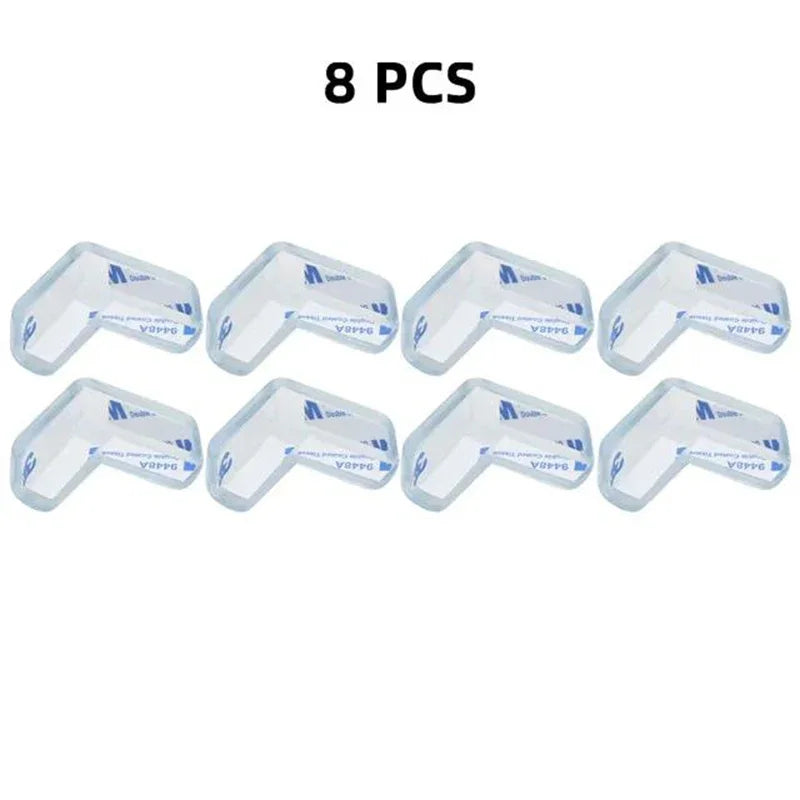 Soft Transparent Baby Safety Silicone Table Corner Edge Protector Anti Collision Cover SPT101