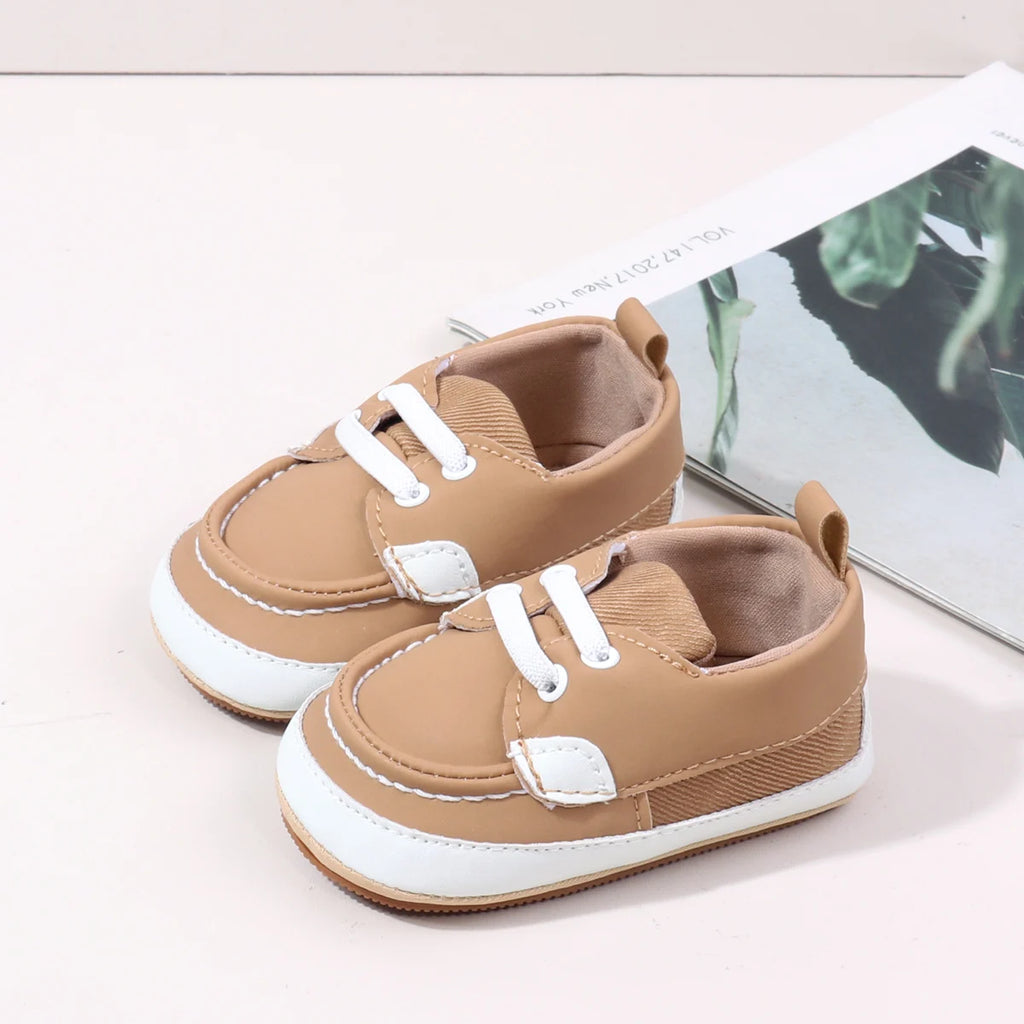 Spring and Autumn 2025 New Baby Shoes 0-1 Years Old Toddler Walking Shoes Anti-Slip Leisure Shoes