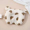 Baby Pillow Newborn Soft Breathable Pillows Cartoon Print Cute Bear Small Ear for Infant 0-24Months Pillow