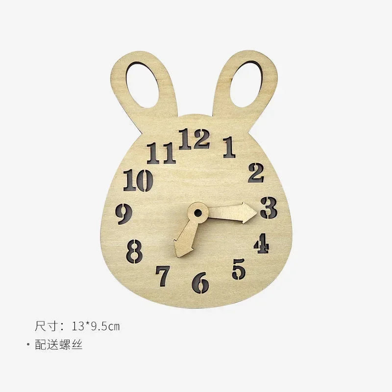 Wooden Busy Board Toy for Montessori Learning With Clock Mirror and Unlock Activities Model MB-001