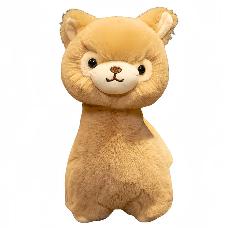 New 1pc 23/30CM Cute Fluffy Alpaca Plush Toys Soft Plush Llama Dolls Stuffed Animal Pillow Nice Friends Birthday Gift Room Decor