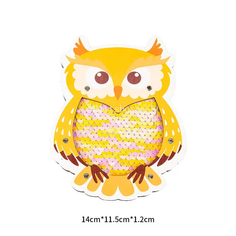 Baby DIY Wooden Montessori Busy Board Educational Toy With Alarm Clock And Fine Motor Activities For Children