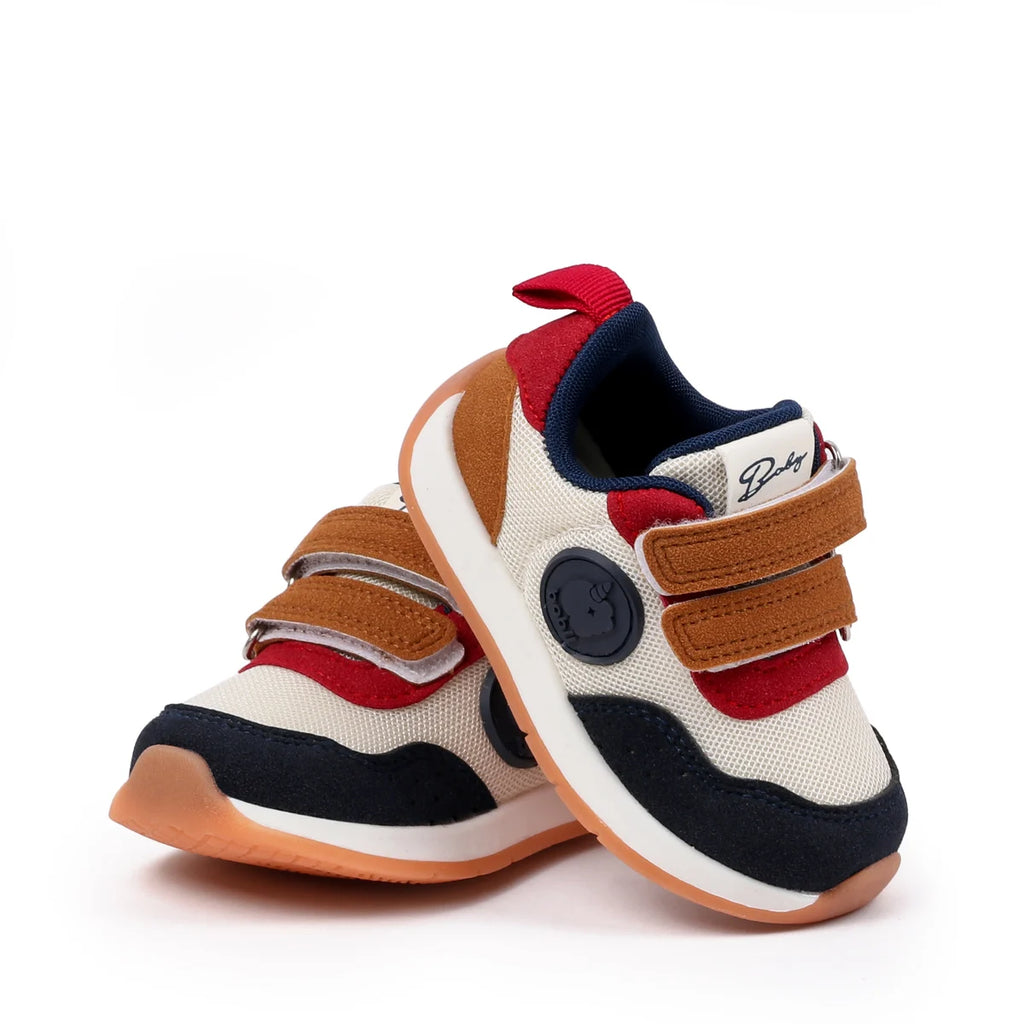 2025 Hot Selling Spring And Autumn Baby Unisex First Walking Indoor Outdoor Toddler Shoes For 0-3Y Baby Sneaker