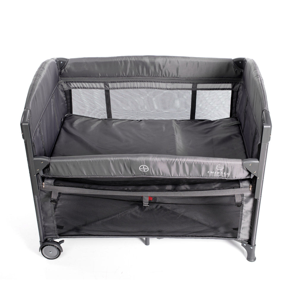 Emerald Baby Sarah Co Sleeper Camp Cot Combo Deal Mosquito Net and Changing Station