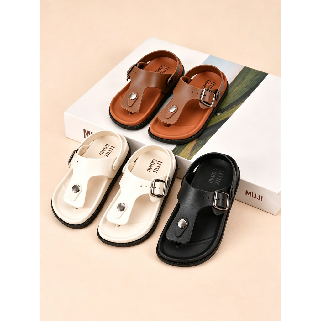 Cross-Border Hot-Selling Vintage Flip-Flops, New Stylish Casual Thick-Soled Beach Thong Sandals