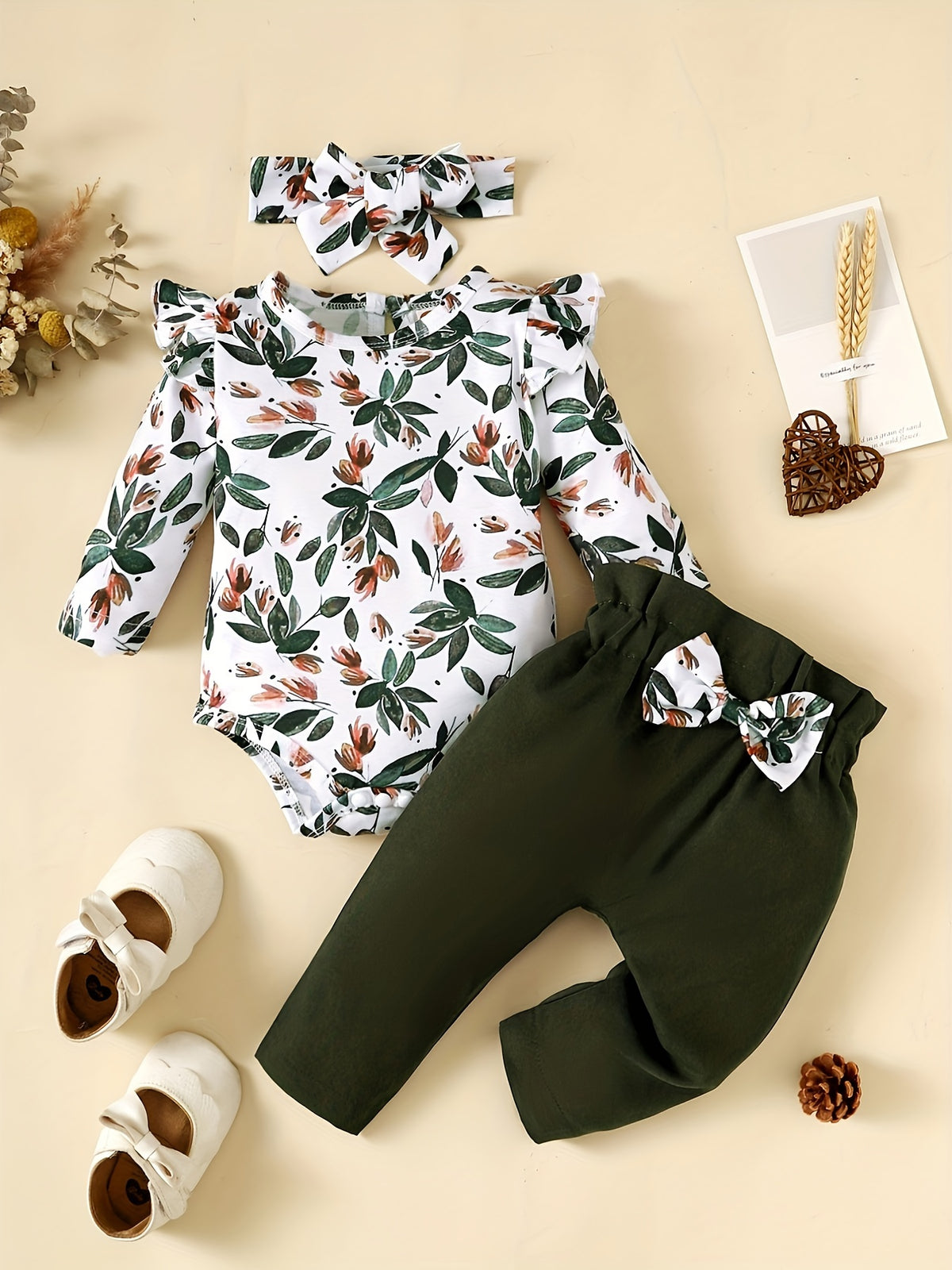 Baby Autumn Long Sleeved Pants Set