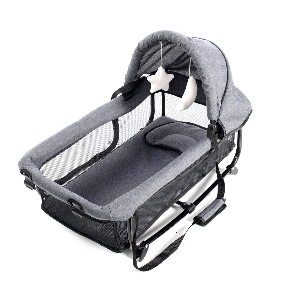 2 in 1 - Emerald Baby - Hannah Co Sleeper Camp Cot
