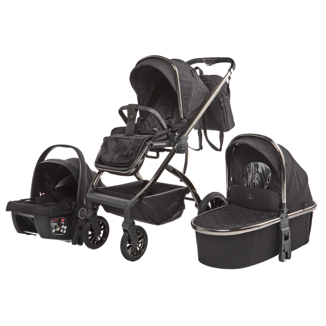 Emerald Baby Maya Travel System With Infant Car Seat And Stroller And Nappy Bag Set