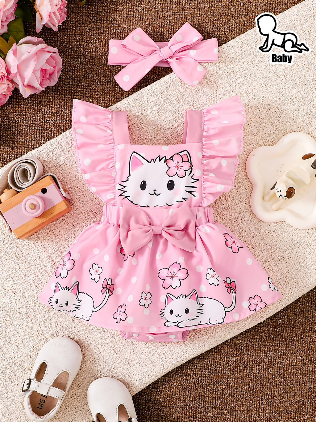 2pcs Baby Girl Outfit