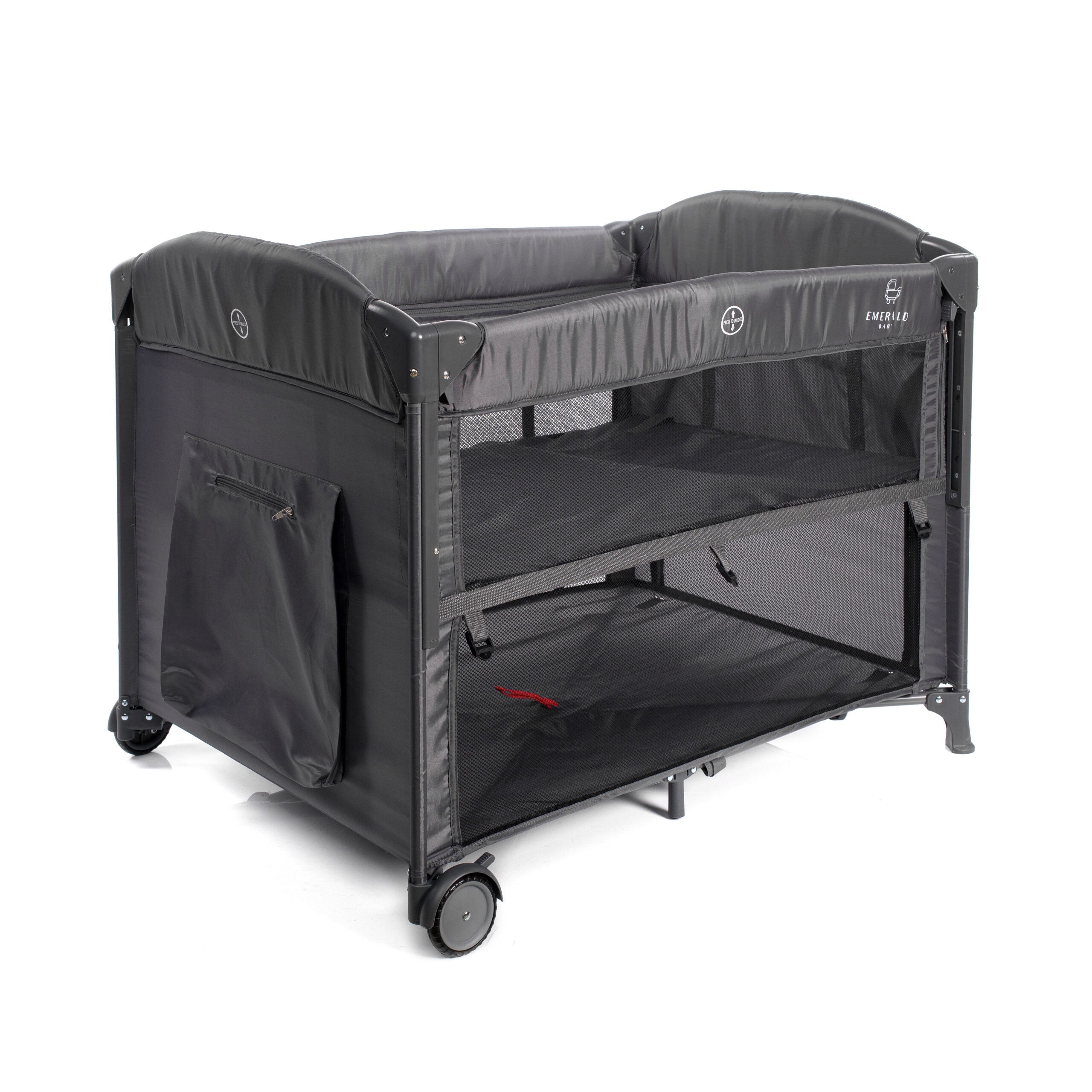 Emerald Baby Sarah Co Sleeper Camp Cot Combo Deal Mosquito Net and Changing Station